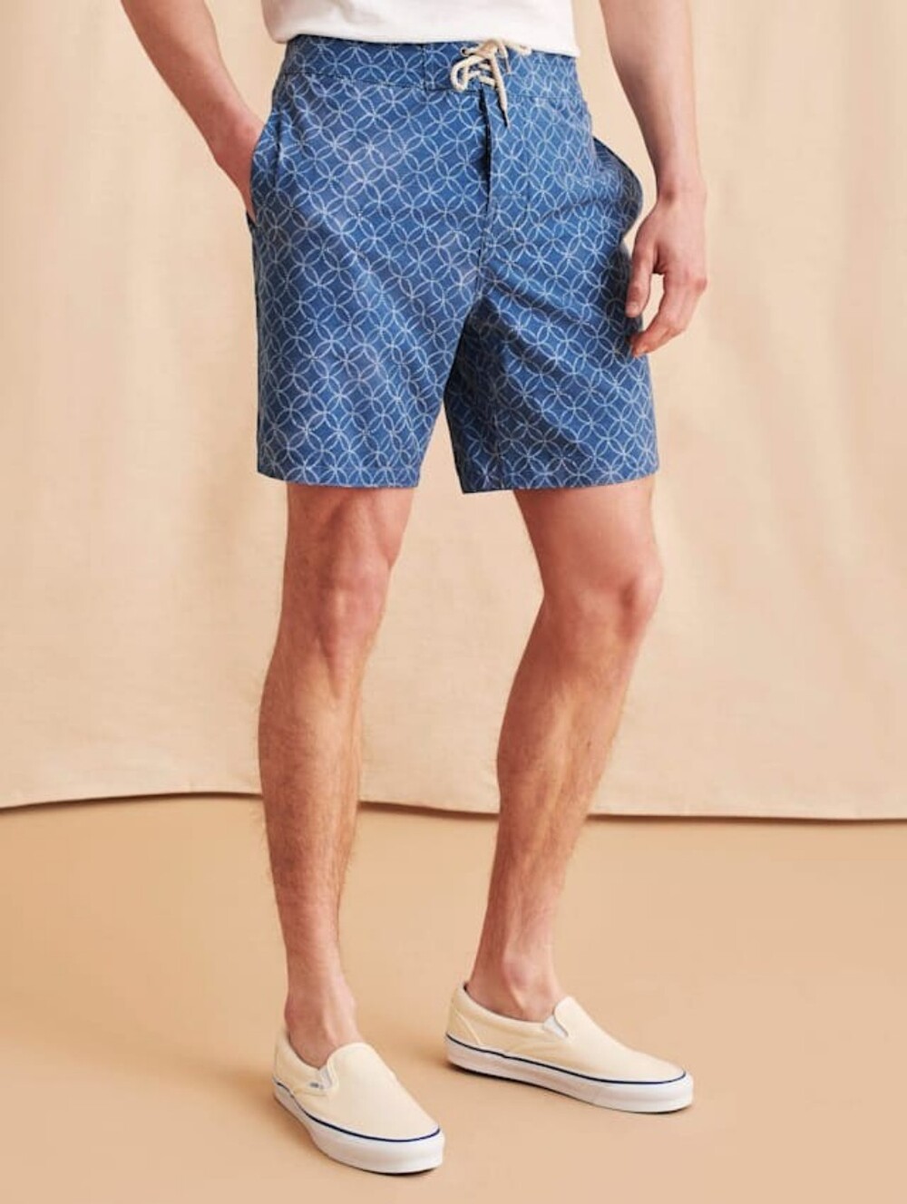 Faherty Classic 7-inch Boardshort - Moonlight Batik